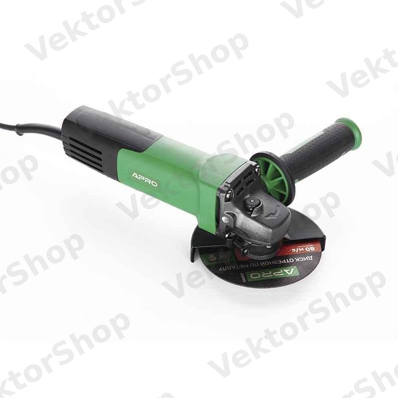 Углошлифовальная машина (болгарка) 125/1000 APRO — фото 1