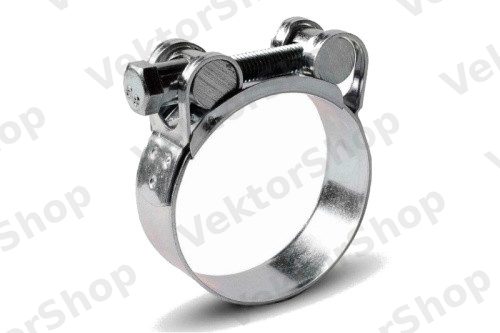 Хомут силовой оцинкованний W1 29-31мм APRO — фото 6