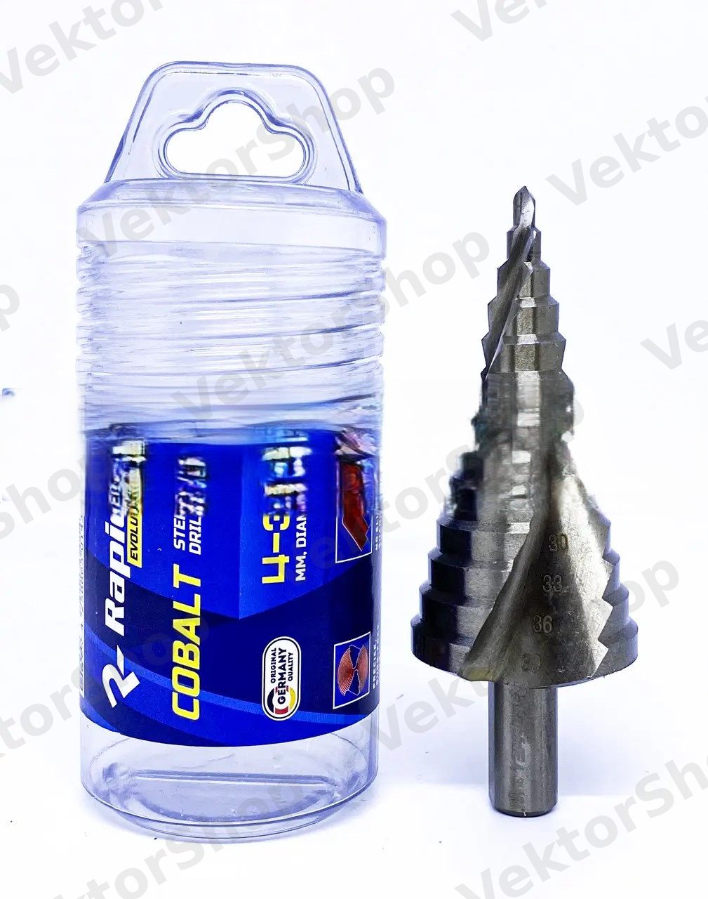 Свердло східчасте по металу RapidE 4-39mm
