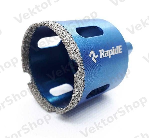 Коронка алмазна синя RapidE Evolution 52mm NEW — фото 2