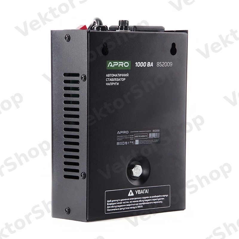 Стабилизатор напряжения релейный AVR-1000V (подвесной) APRO — фото 7