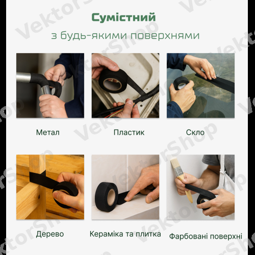 Лента изоляционная лавандовая 200мкм (черная) 19мм*10м — фото 8