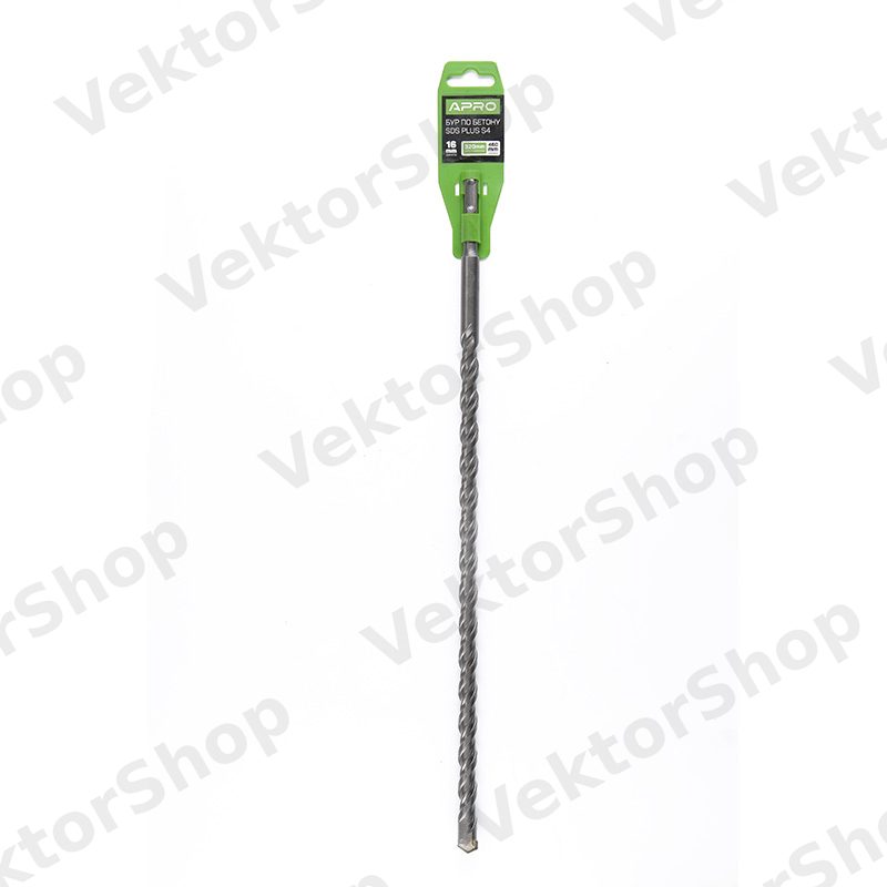 Бур по бетону SDS+ S4 Ø16x460 мм