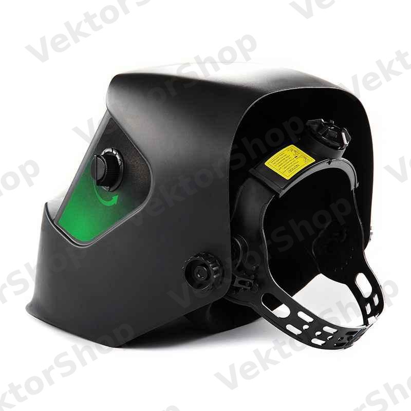 Маска сварщика автоматическая APRO MZ-2000, хамелеон, DIN 4/9-13, 110×90 мм светофильтр, 90×35 мм окно — фото 3