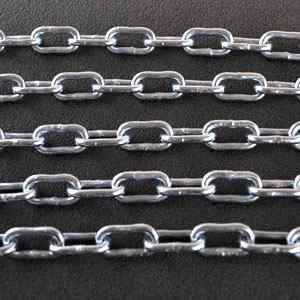 Цепь короткозвенная оцинкованная 2мм DIN 5685A (бухта кратно 110м) APRO