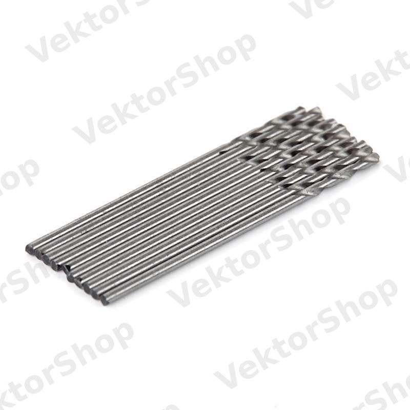 Сверло по металлу HSS/M2 (6542) Ø1,0мм (тубус, кратно 10шт) PRO APRO — фото 7