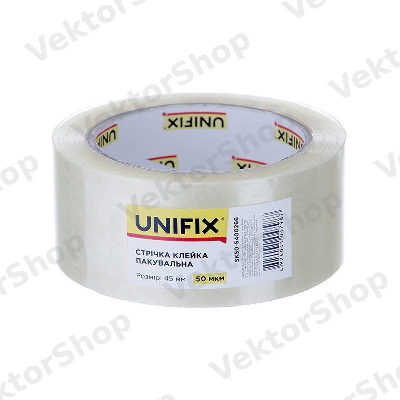 Скотч упаковочный SK50-5400266-200 200 50мкм 45мм UNIFIX — фото 2