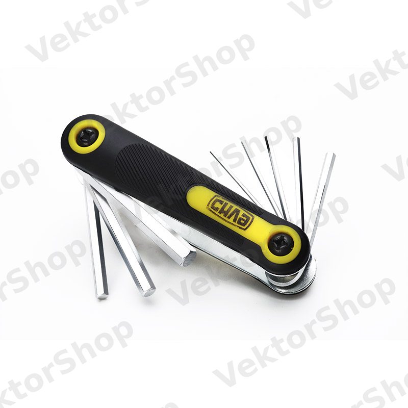 Набір ключів TORX Т9-Т40 (8шт) мультитул СИЛА — фото 2