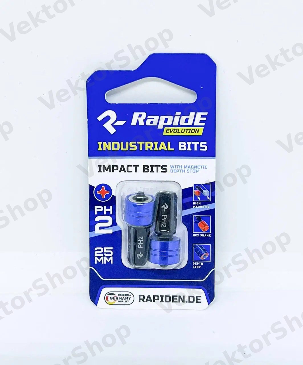 Магнитный бито-ограничитель RapidE IMPACT PH2-25mm — фото 2