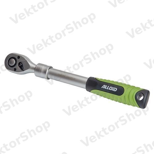 Тріскачка телескоп 1/2" 305-443 мм. 72 зубці. Alloid — фото 3
