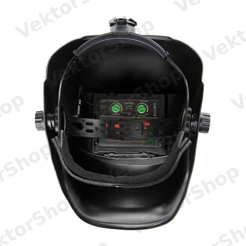 Маска зварювальника автоматична MZ-4000 APRO — фото 3