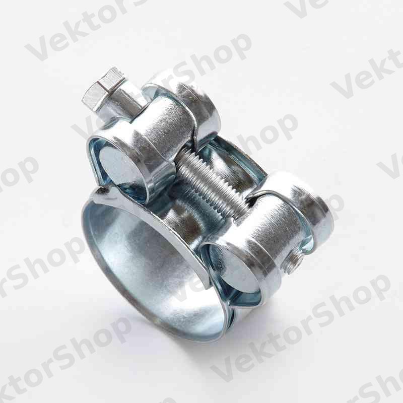 Хомут силовой Mini оцинкованный W1 6-8мм (пач 50шт) APRO