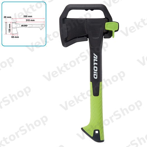 Топор, ручка из фибергласа 450 г, 35см (AX-1435) Alloid Pro — фото 2