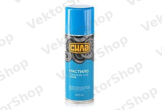 Сухая смазка из PTFE 200мл СИЛА