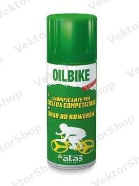 Смазка аэрозольная для велосипедных цепей OILBIKE 200мл ATAS — фото 2
