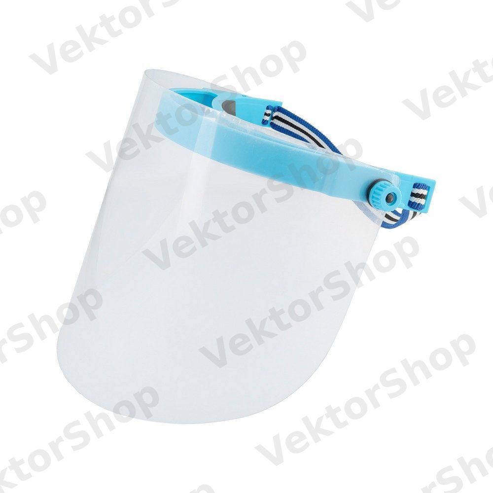 Щиток защитний MASTERTOOL з прозрачним екраном PVC 355х205х1 мм 81-0028 — фото 1
