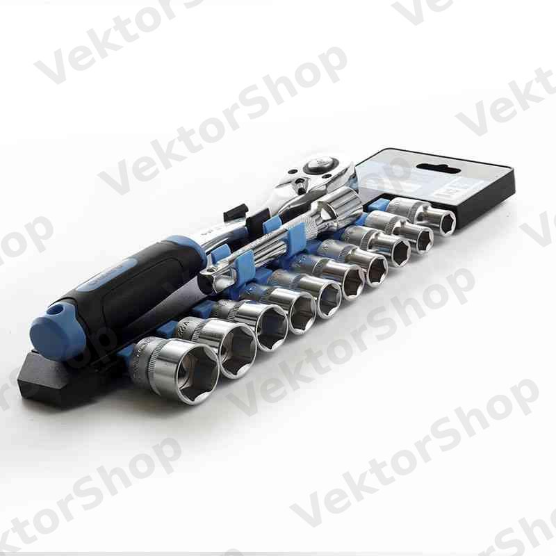 Набор насадок CrV ½ (90Т) (12 шт) APRO — фото 8