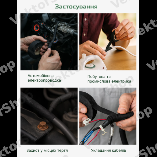 Лента изоляционная лавандовая 200мкм (черная) 19мм*10м — фото 7