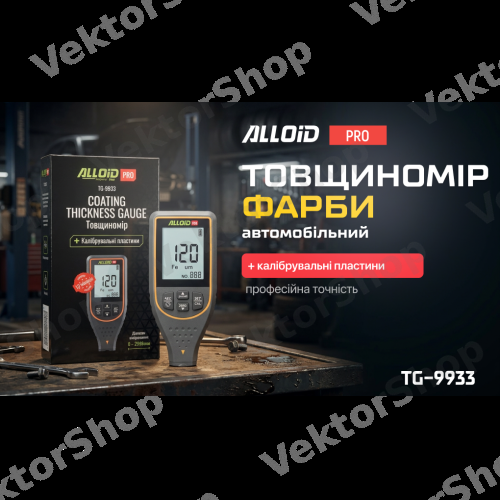 Товщиномір TG-9933 Alloid, серія Pro — фото 4