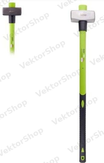 Кувалда, ручка из фибергласа 4000г (SH-121=4000F) Alloid