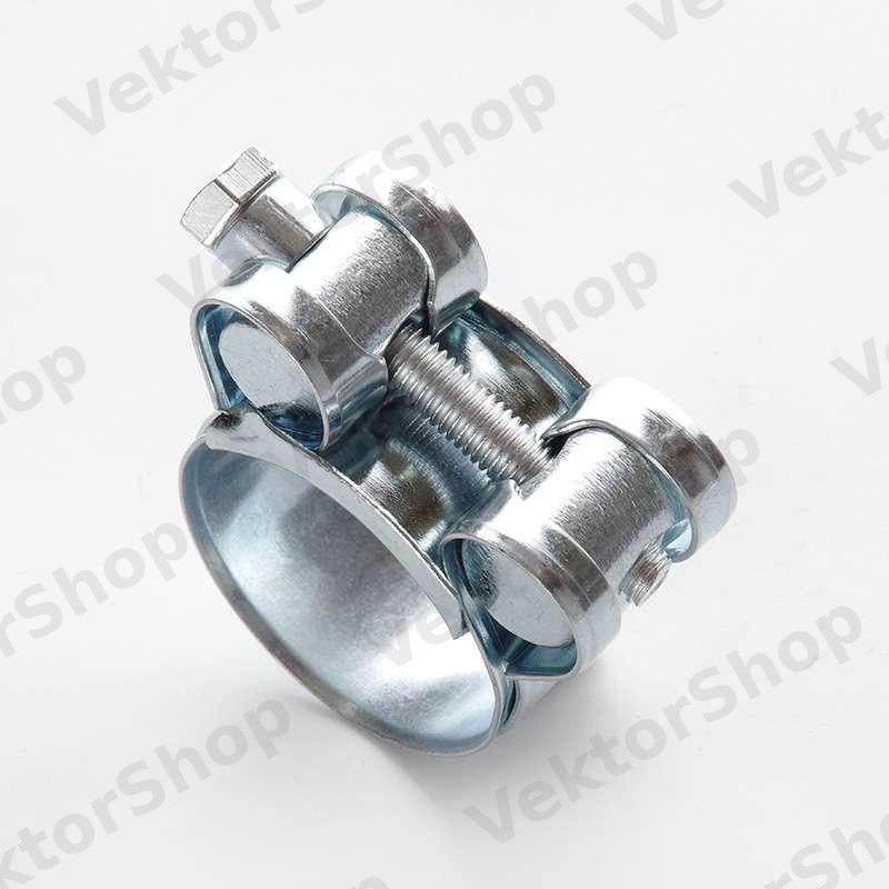 Хомут силовой Mini оцинкованный W1 14-16 (пач. 50 шт) APRO — фото 7