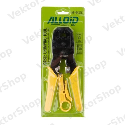 Обжимной инструмент для разема RJ45/RJ12/RJ11 Alloid — фото 4
