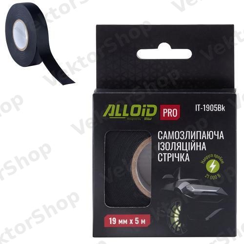 Лента изоляционная cамослипающаяся19мм х 5м Alloid Pro — фото 2
