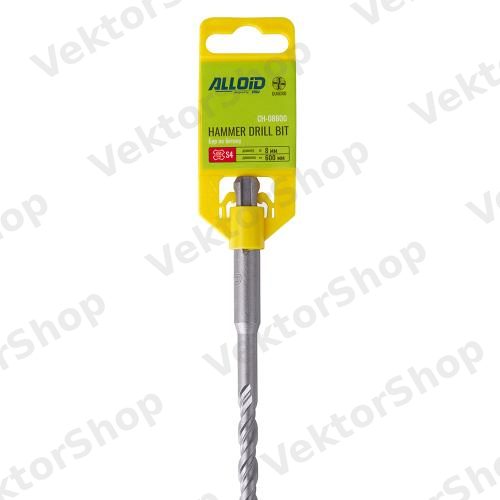 Бур по бетону SDS-plus S4 QUADRO 8x600мм Alloid — фото 4
