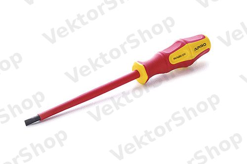 Викрутка діелектрична PH1x80 CrV (Phillips) обгумована APRO — фото 2