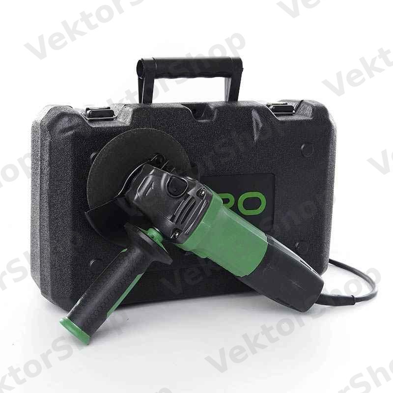 Шліфувальна кутова машина (болгарка) APRO 125/980 ОК — фото 1