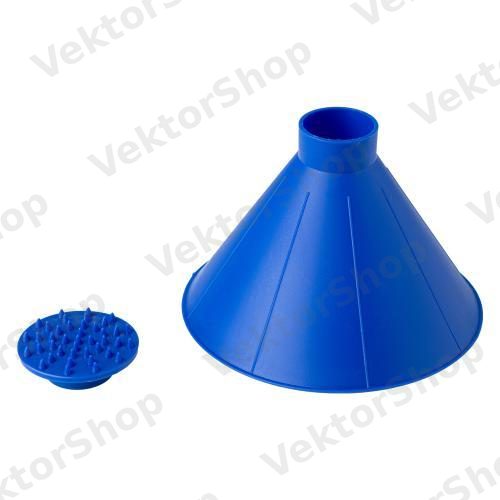 Скребок VITOL для снега и льда, пластик 140х110 мм, ISV-2065 — фото 3