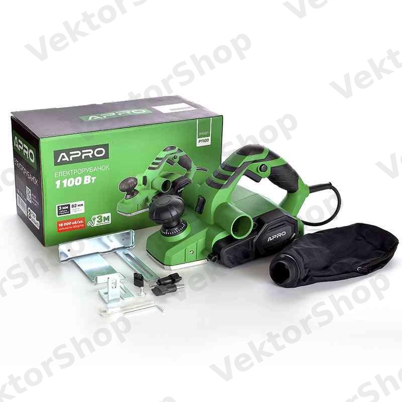 Електрорубанок APRO P1100 — фото 1