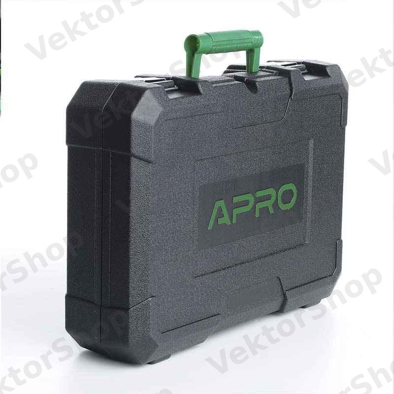 Перфоратор прямой APRO 3,5 Дж, 1050В, SDS+, 1050H, кейс — фото 4