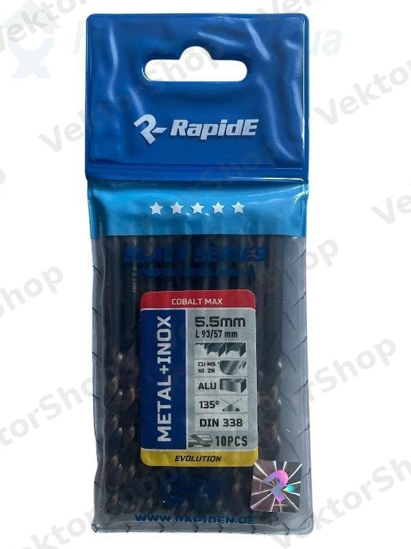 Свердла по металу Rapide   Black series 1mm — фото 3