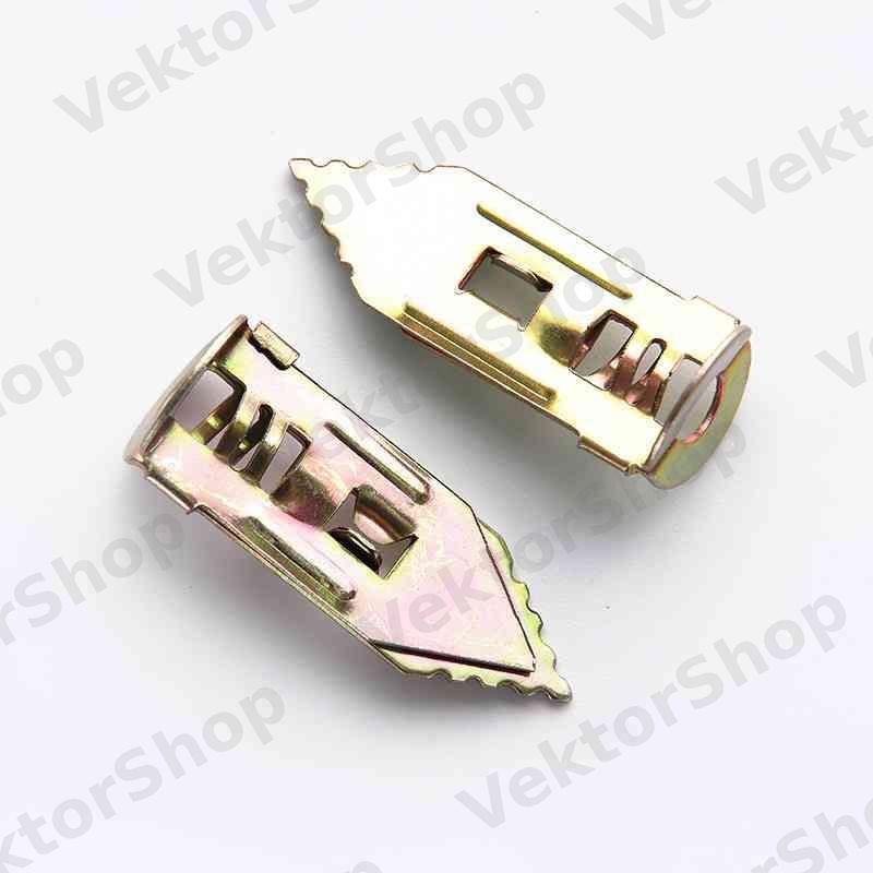 Дюбель для гіпсокартону Gold 12*30 цинк жовтий (пач 50шт) APRO — фото 8