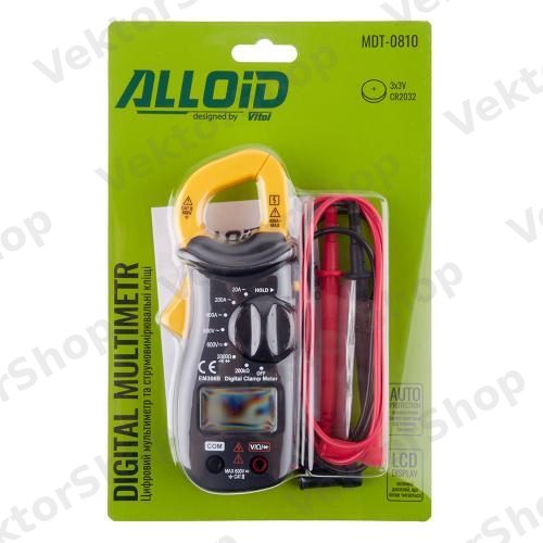 Цифровой мультиметр+устройства клещей MDT-0810 Alloid — фото 4