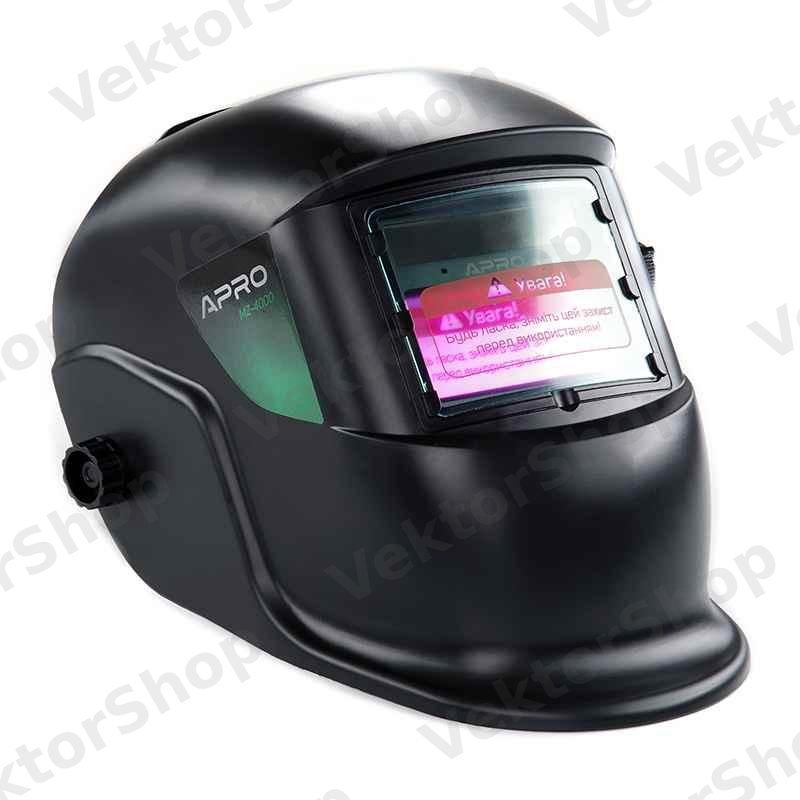 Маска зварювальника автоматична MZ-4000 APRO — фото 1