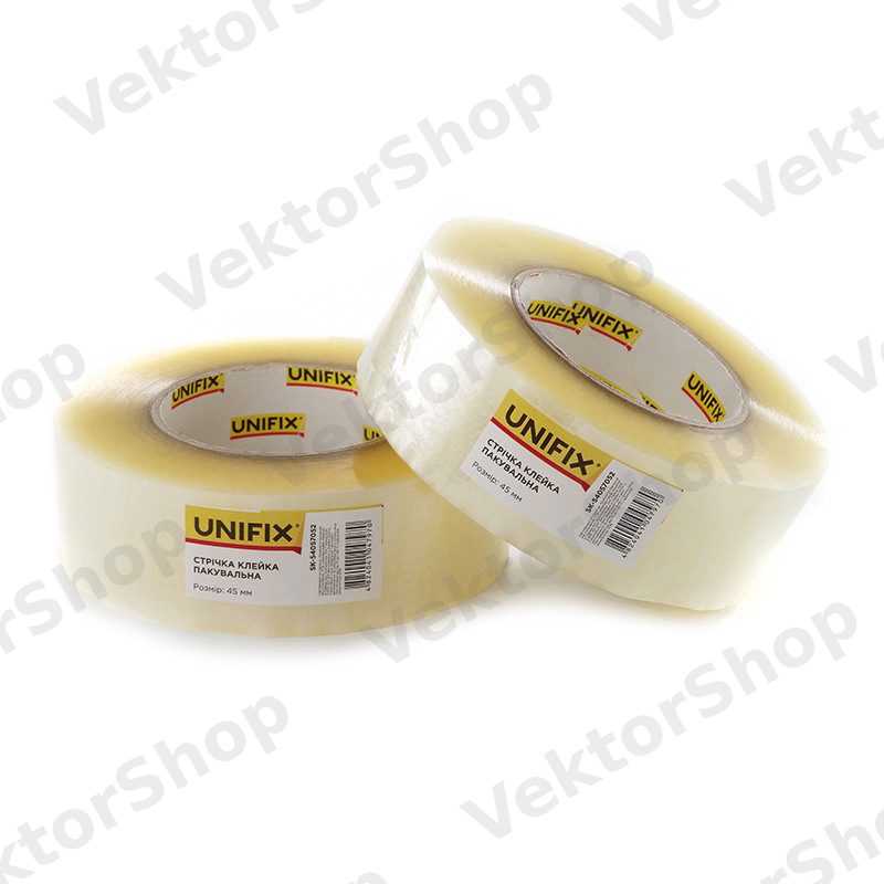 Скотч упаковочный 38мкм 45мм SK-54057052 750 UNIFIX