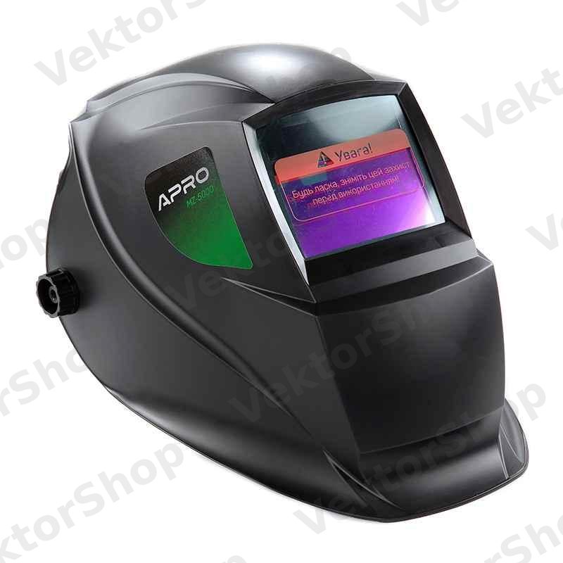 Маска зварювальника автоматична MZ-5000 APRO — фото 1