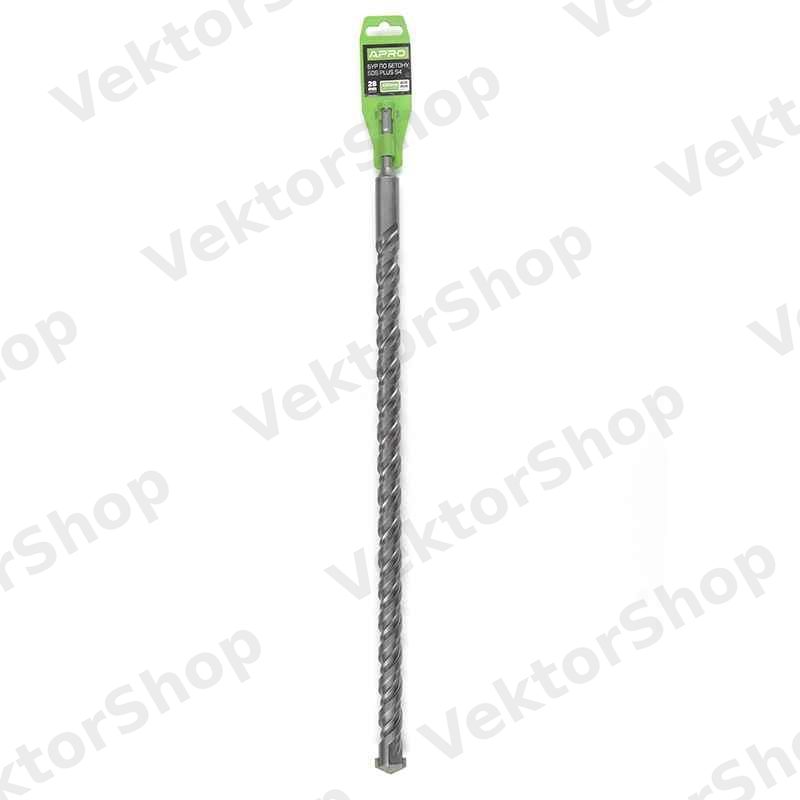 Бур по бетону SDS PLUS S4 28x600мм APRO — фото 6