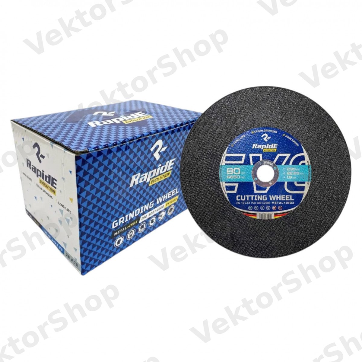 Отрезные абразивные круги Rapide 115x2.0x22.23