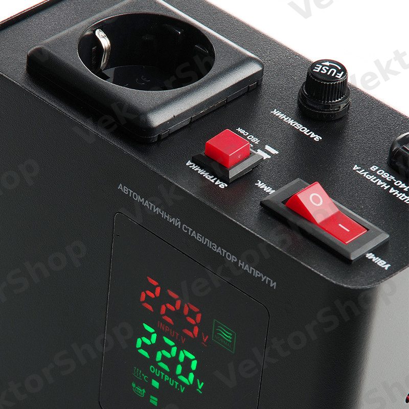Стабілізатор напруги релейний AVR- 500V 400 Вт підвісний — фото 7