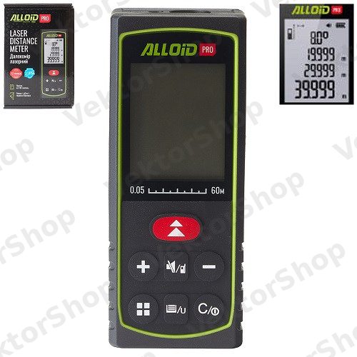 Дальномер лазерный, DM-11060 Alloid Pro