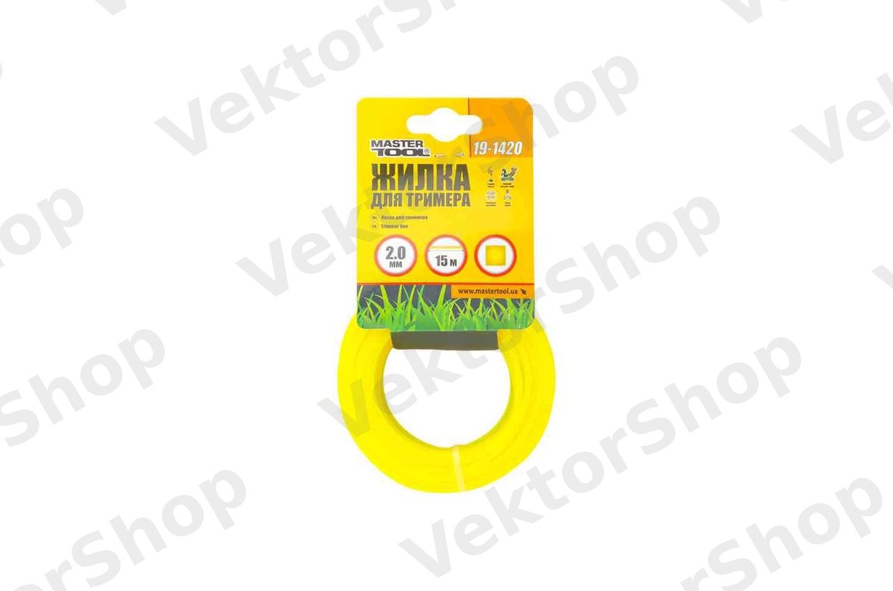 Жилка для тримера КВАДРАТ 2,00 мм 15 м — фото 7
