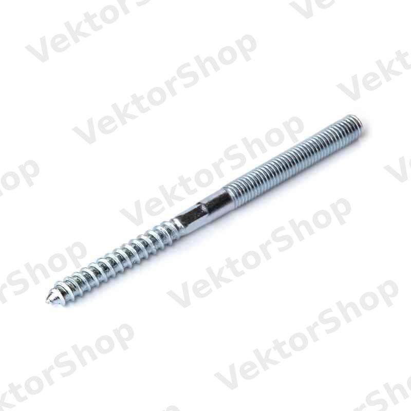 Винт-шуруп М8x120мм. (шпилька двухрезьбовая) TORX (пач. 10 шт.) APRO — фото 7