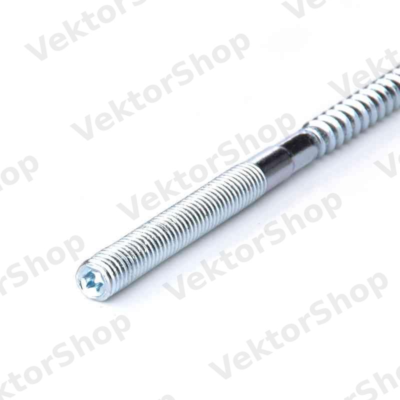 Гвинт-шуруп М10x120мм. (шпилька дворізьбова) TORX (пач. 10 шт.) APRO — фото 7