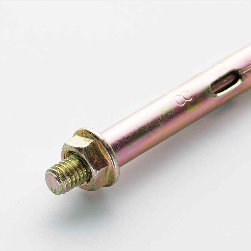 Анкер с кожухом и гайкой М6/8*120 цинк жёлтый (пач 10шт) APRO