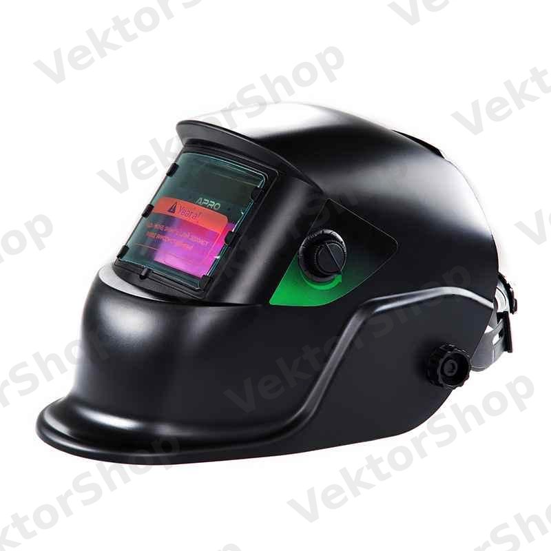 Маска зварювальника автоматична MZ-4000 APRO — фото 4